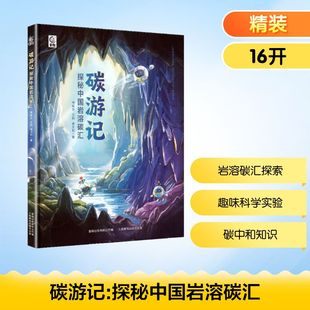 王莉 李文莉 著 碳游记 有限公司 韦延兰 童趣出版 探秘中国岩溶碳汇
