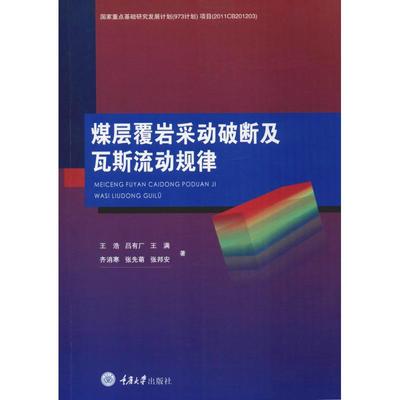 煤层覆岩采动破断及瓦斯流动规律 重庆大学出版社 王浩 等 著 冶金工业QG