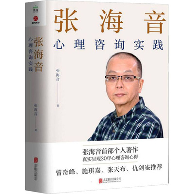 张海音心理咨询实践 北京联合出版公司 张海音 著  KC