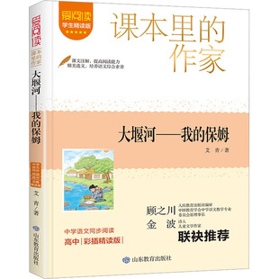 大堰河——我的保姆 学生精读版 彩插精读版 山东教育出版社 艾青 著 中学教辅QG