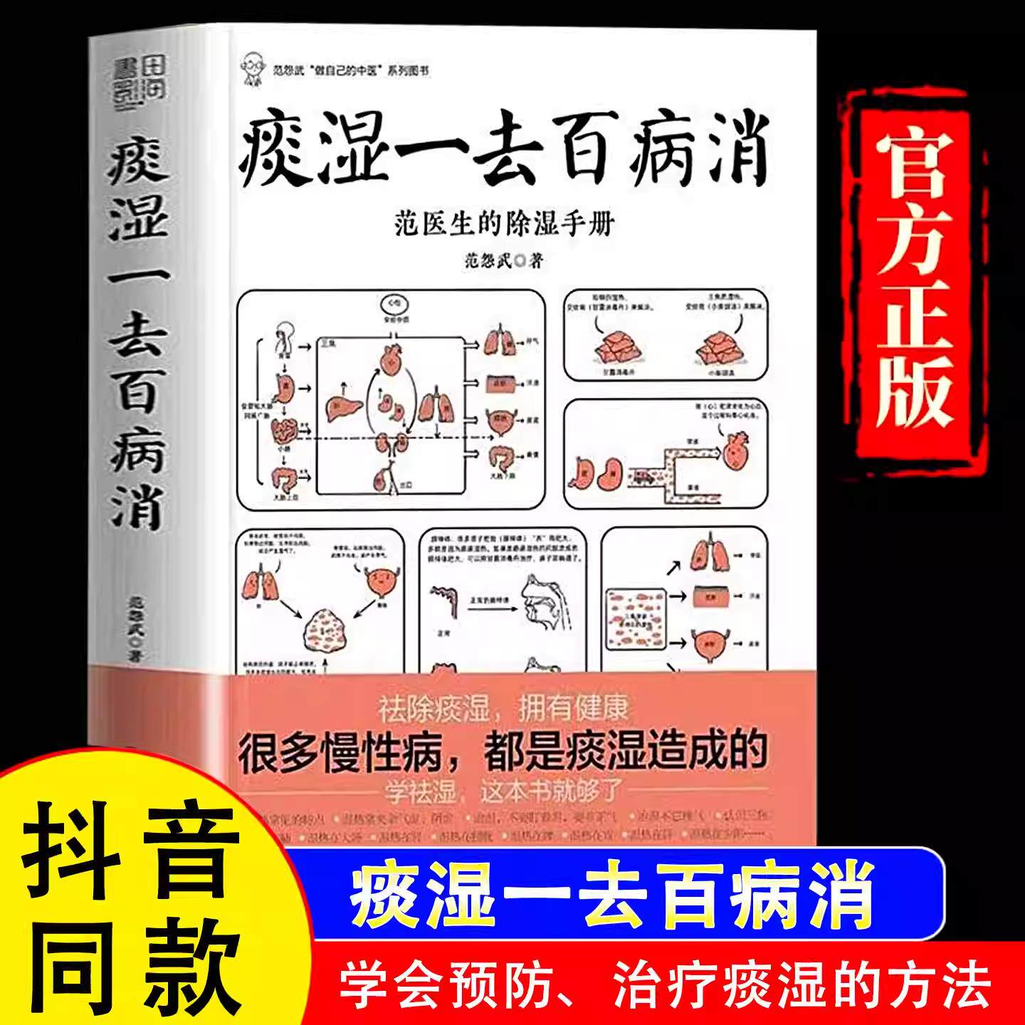 痰湿一去百病消范医生的除湿手册无病到天年大病预防 除湿国医大师路志正养生笔记常见问题养生保健食谱食疗调理脾胃治百病养生书G