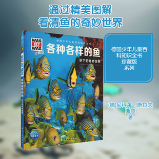 各种各样的鱼尼科莱施拉夫斯基著张依妮译航空工业出版社儿童海洋生物科普百科鱼类图鉴知识启蒙7-11岁推荐 KC