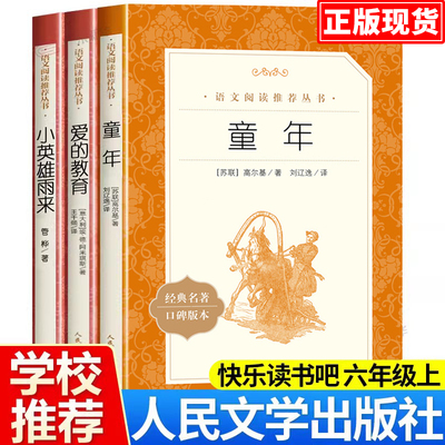 童年爱的教育小英雄雨来六年级上