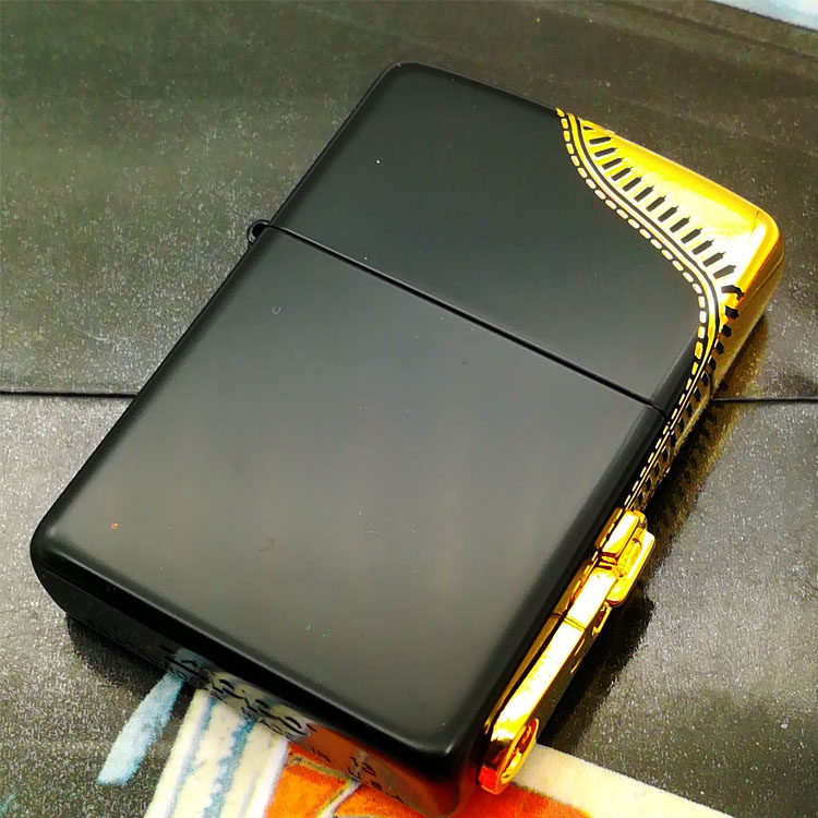 日本煤油打火机zippo男士正版收藏级限量版绝版纪念款纯铜拉链