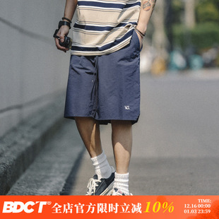 男女cityboy日系字母刺绣沙滩裤 BDCT 夏轻薄透气运动休闲五分短裤