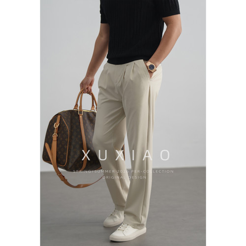 XUXIAO徐潇商务休闲轻量凉感西裤