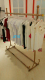 服装 女装 展示架 货架 店铺定制货架 陈列架 玫瑰金中岛架