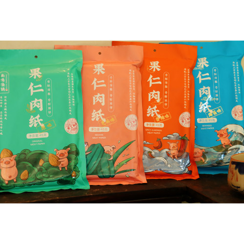 厦门特产脆片台湾风味杏仁肉干