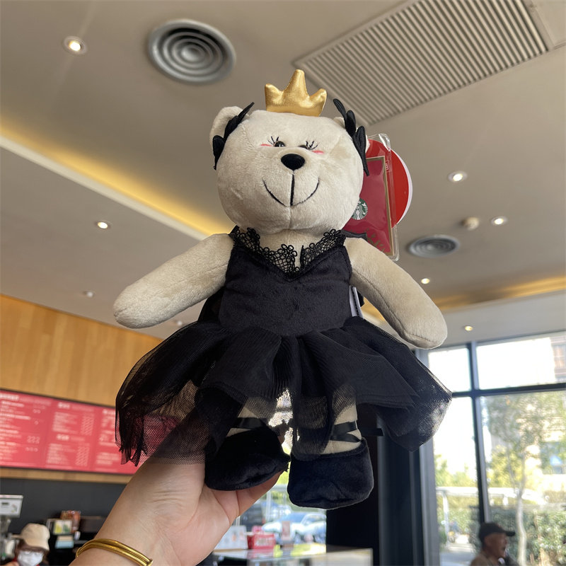 星巴克安徒生剪纸芭蕾舞者小熊