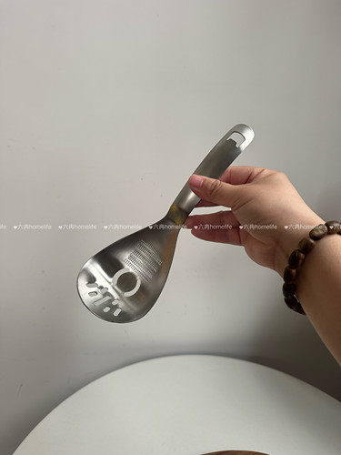 304钢多功能研磨勺漏勺姜泥蒜泥压泥神器捣碎辅食料理勺蛋黄分离