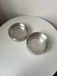 外国定单！特厚18/10不锈钢宠物碗!猫咪饭碗狗狗喝水食盆防滑猫碗