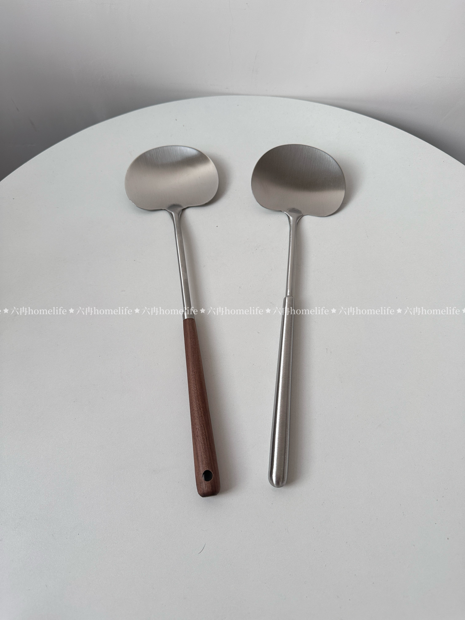 304钢一人食迷你苹果铲小锅铲可爱锅铲