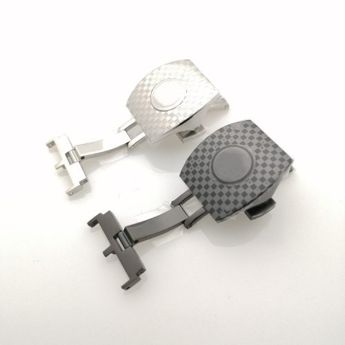 代用法兰克穆勒V45表扣法穆兰方格蝴蝶扣表带扣子胶带折叠扣20mm