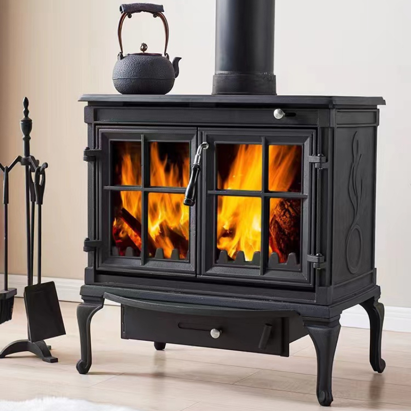 真火壁炉铸铁欧美别墅火炉家用