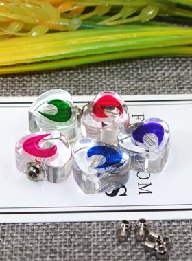 米雕米上刻字手链钥匙扣月亮吊坠