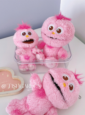 FISHGARDEN USJ环球影城 芝麻街 MOPPY毛绒挂件包包装饰公仔玩偶