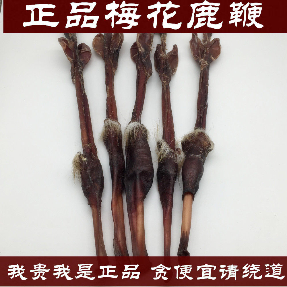 正品 梅花鹿鞭 整枝鹿鞭 梅花鹿鞭片 鲜鹿鞭 鹿鞭泡酒一支 包邮