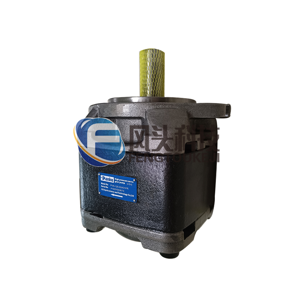 现货液动PANKE内啮合齿轮泵PV6-145-02A01FR液压泵齿轮泵