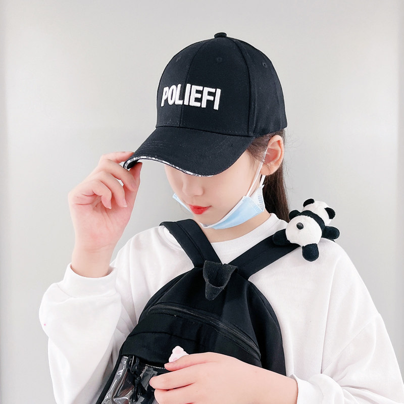 春秋季款儿童棒球帽男童鸭舌帽女童帽子遮阳帽子太阳帽时尚新潮酷