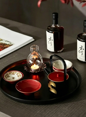 【可开发票】新中式清酒器软装饰
