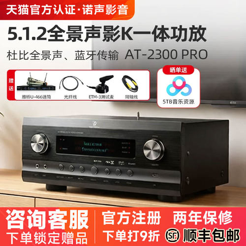 天逸2300PRO全景声影院K歌功放