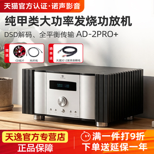Winner/天逸 AD-2PRO+ 纯甲类大功率发烧DSD解码功放机HIFI全平衡
