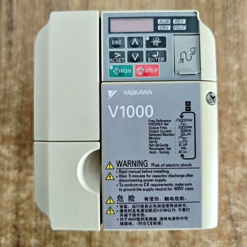 议价安川变频器CIMR-VB4A0002BBA075KW0可维修