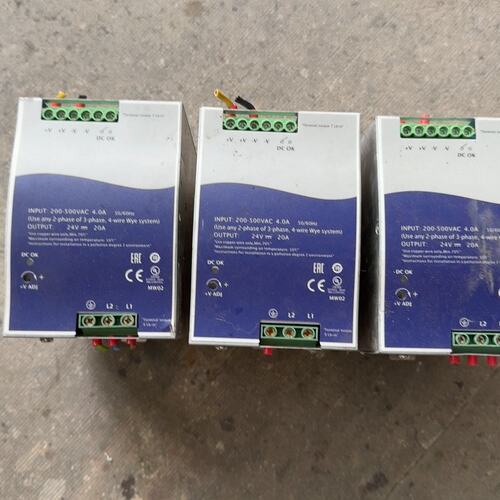 议价台湾明纬开关电源INPUT200-500VAC 40A可维修