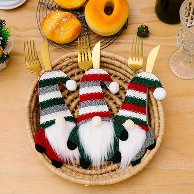 圣诞节装饰用品餐厅餐具