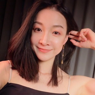 纪小白新年时尚 耳环配饰肚皮舞日常铜镀金925银针百搭通勤