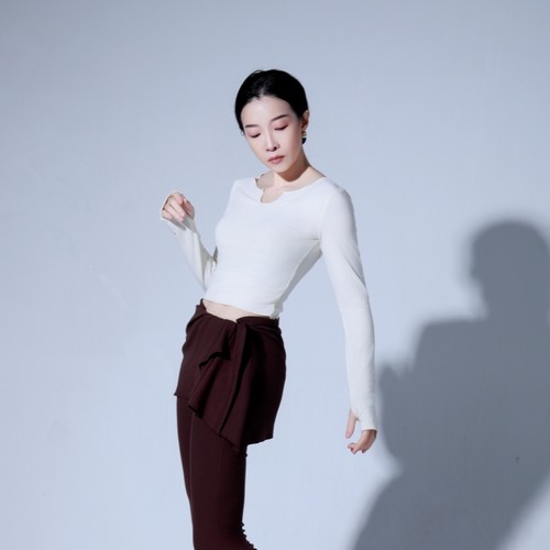 纪小白打底跳舞衣瑜伽肚皮舞春装