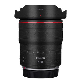漫步驴适用于佳能RF14-35F4镜头保护贴膜1435贴皮全包改色膜贴纸