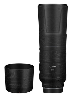 漫步驴适用于佳能RF800F11镜头保护贴膜贴皮全包彩色贴纸改色膜