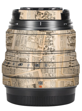 漫步驴适用于富士XF35F2镜头全包保护膜无痕背胶改色膜贴纸膜彩贴