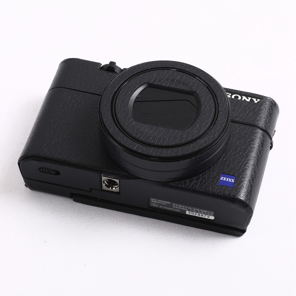 适用于索尼rx100m4 m5黑卡机身保护膜全包贴纸无痕背胶导气槽彩色
