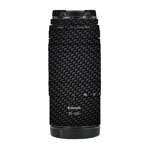 适用于佳能RF75-300 F4-5.6碳纤维保护贴膜75 300贴纸贴皮