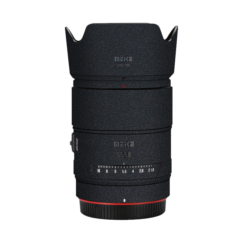 漫步驴适用于美科55F1.8pro尼康口镜头彩色保护膜55全包贴纸贴膜