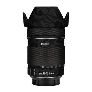漫步驴适用于佳能EF-S18-135F3.5-5.6 IS镜头贴膜18135保护贴纸3M