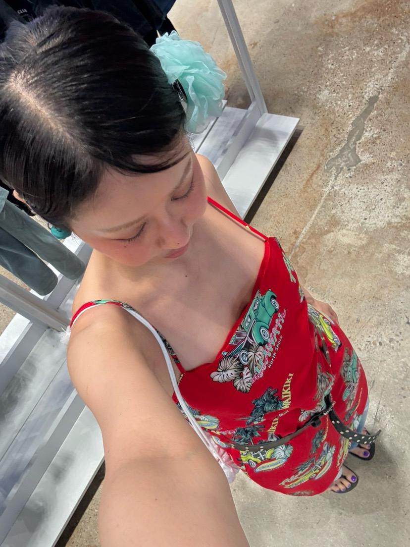 直邮包邮PLATFORM韩国女装代购25夏季新款度假风洋气吊带连衣裙6