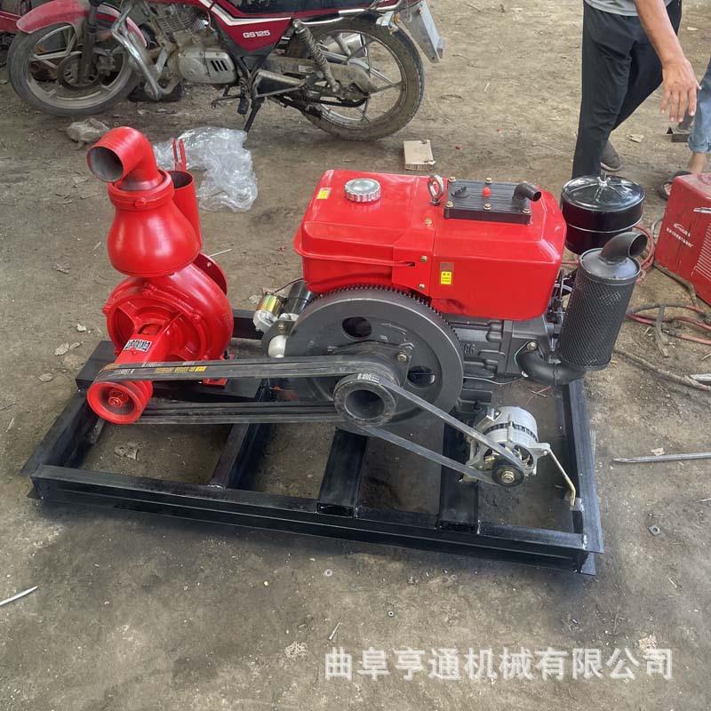 3寸柴油抽水泵农用田地固定抽水机果园大棚大流量灌溉排涝水泵