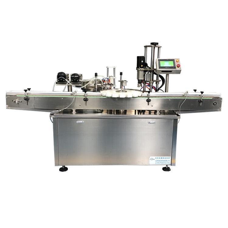 全自动旋盖机矿泉水锁盖机玻璃饮料酒瓶拧盖封盖机塑料瓶盖封口机