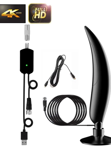 Пеппер украшения телевизионная антенна творческая всасывающая чашка телевизор Angnna Smart TV, Digital Angenna