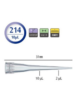 WATSON深江化成  短硅化移液器吸头 121-214CHS