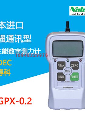 NIDEC-SHIMPO电产新宝FGPX-0.2 0.5 1 2 5 10 20 50 100测力计