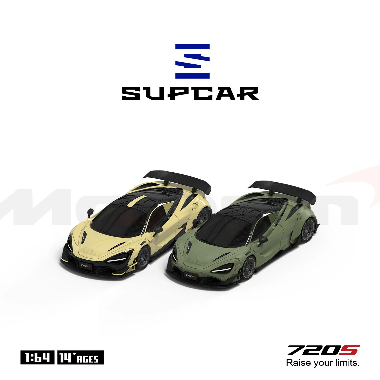 SC164迈凯轮720S合金车模