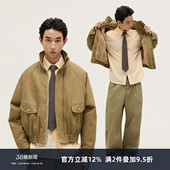 SOMENUM森林 25AW「保暖御寒」百搭男女重磅水洗仿兔毛厚立领夹克