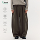 宽松休闲气球裤 SOMENUM森林「修饰腿型」百搭男女天丝抗皱四季 裤