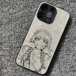 素描彻夜之歌周边七草荠布纹手机壳适用iphone16苹果17华为mate70荣耀win600红米K80小米15一加13oppofindx9