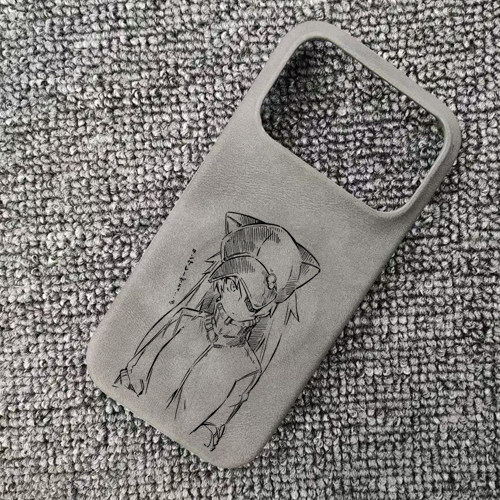 EVA福音战士明日香周边车肤感羊巴皮磁吸适用手机壳适用iphone17苹果华为mate80小米15红米三星S25一加15荣耀