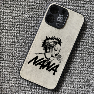 漫画Nana大崎娜娜周边布纹手机壳适用iphone16p苹果15华为mate60荣耀90小米14红米K80一加13IQOONEO10vivos20